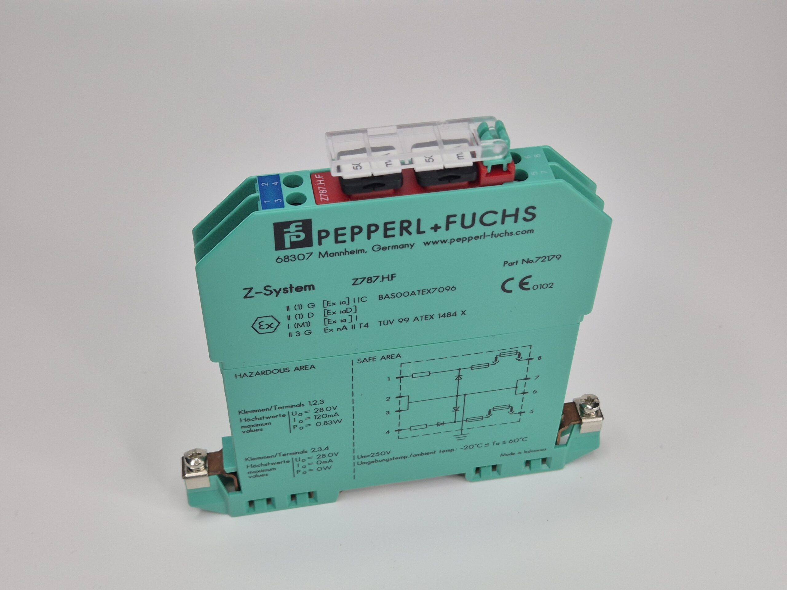 Барьер искрозащиты  Pepperl+Fuchs 072179 Z787.H.F