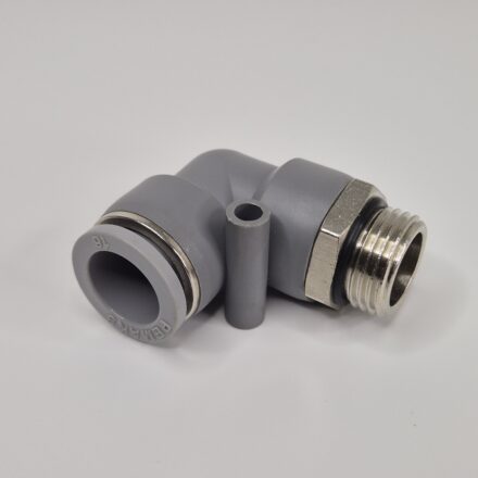 Штуцер цанговый угловой Pemaks PRL-3/8-16