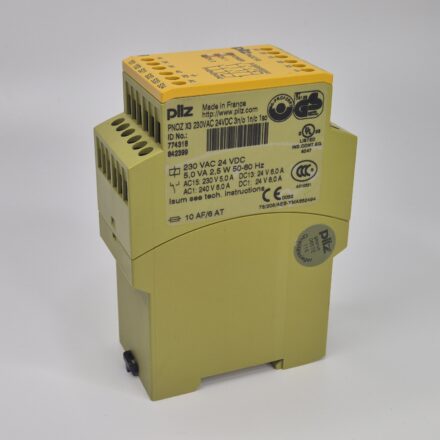 Реле безопасности Pilz 774318 PNOZ X3 230VAC 24VDC 3n/o 1n/c 1so