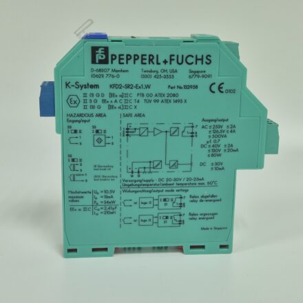 Одноканальный изолирующий барьер искрозащиты Pepperl+Fuchs 132958 KFD2-SR2-Ex1.W